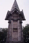 The monument in Stratford commemorating especially the Protestant lay people who were burned nearby under Queen Mary on 27 June 1576